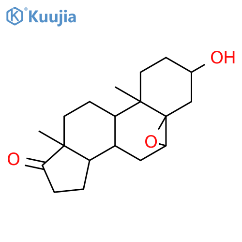 Androstan-17-one,5,6-epoxy-3-hydroxy-, (3b,5b,6b)- structure