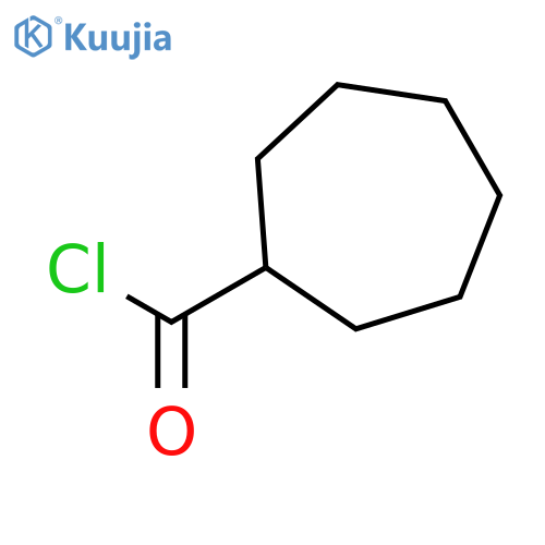 Cycloheptanecarbonyl chloride structure