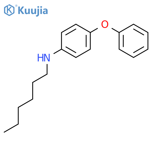 N-Hexyl-4-phenoxyaniline structure