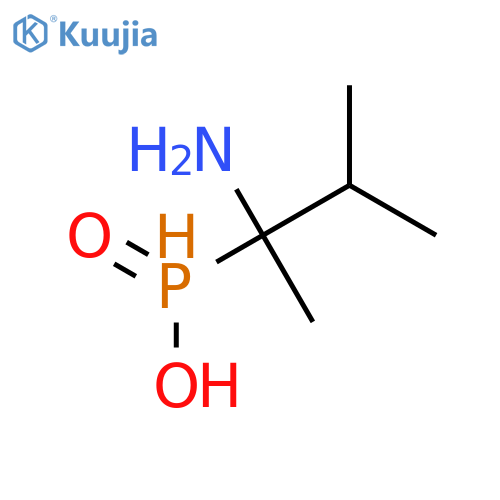 Phosphinic acid, (1-amino-1,2-dimethylpropyl)- structure