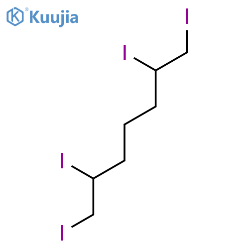 HEPTANE, 1,2,6,7-TETRAIODO- structure