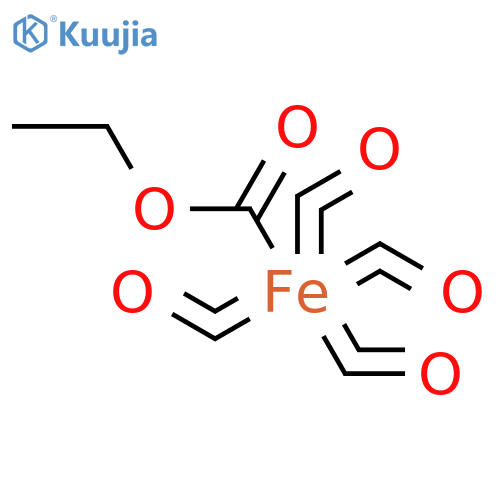 IRON, TETRACARBONYL(ETHOXYCARBONYL)- structure