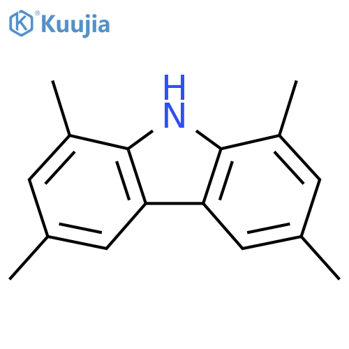 1,3,6,8-Tetramethyl-9H-carbazole structure