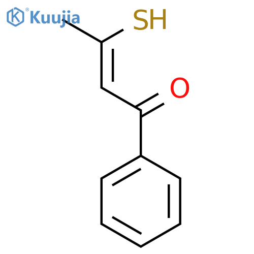 2-Buten-1-one, 3-mercapto-1-phenyl-, (Z)- structure
