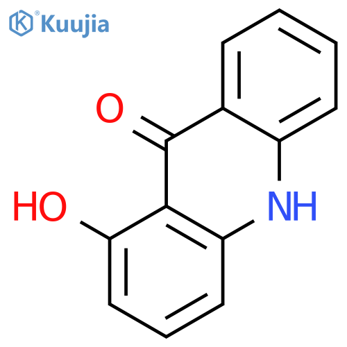 1-Hydroxy-10H-acridin-9-on structure
