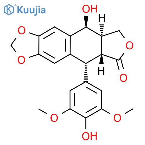 4'-Demethylepipodophyllotoxin structure