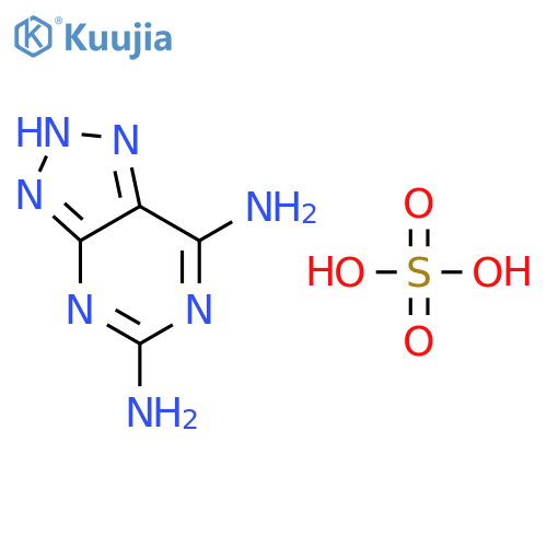 8-Aza-2,6-diaminopurine Sulfate (1:x) structure