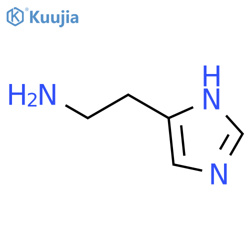 2-(1H-Imidazol-5-yl)ethanamine structure