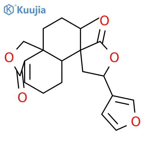 5'-(furan-3-yl)-8-methylspiro[5,6,6a,8,9,10-hexahydro-1h-benzo[d][2]benzofuran-7,3'-oxolane]-2',3-dione structure