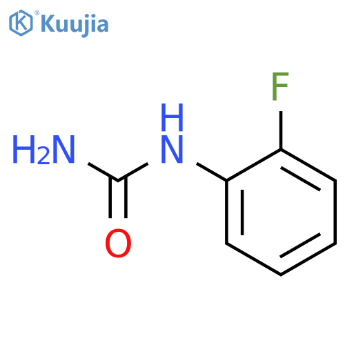 (2-fluorophenyl)urea structure