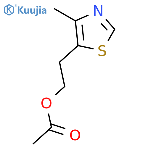 4-Methyl-5-thiazolylethyl Acetate structure