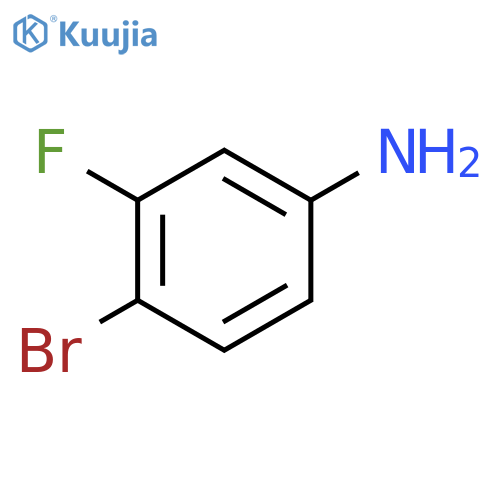 4-Bromo-3-fluoroaniline structure