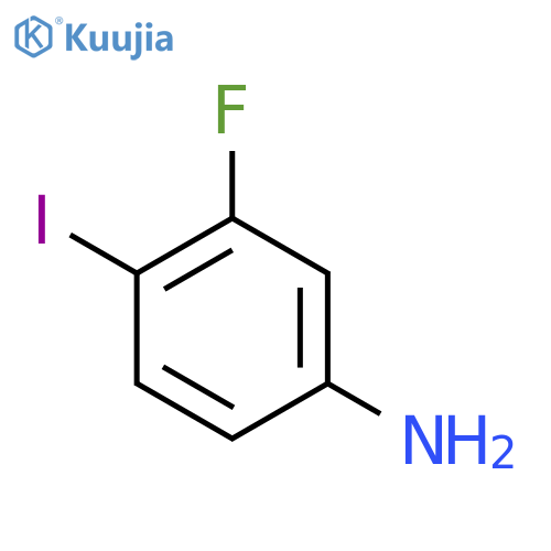 3-Fluoro-4-iodoaniline structure