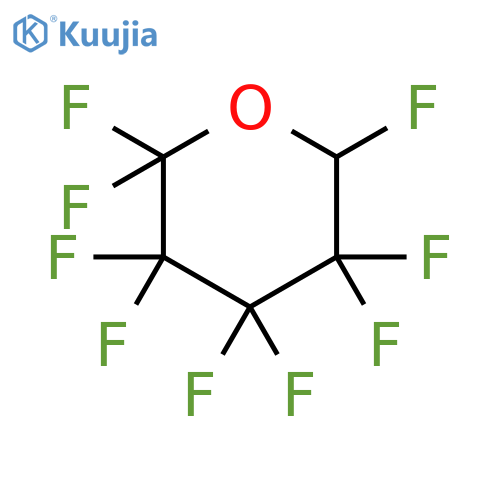 2H-Pyran, 2,2,3,3,4,4,5,5,6-nonafluorotetrahydro- structure