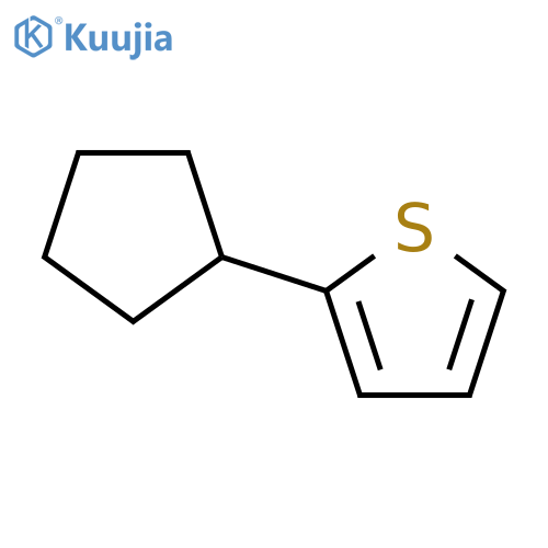 THIOPHENE, 2-CYCLOPENTYL- structure