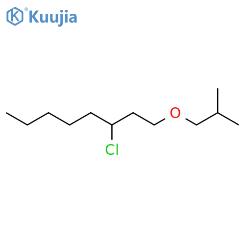 OCTANE, 3-CHLORO-1-(2-METHYLPROPOXY)- structure