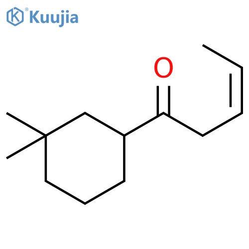 3-Penten-1-one, 1-(3,3-dimethylcyclohexyl)-, (Z)- structure