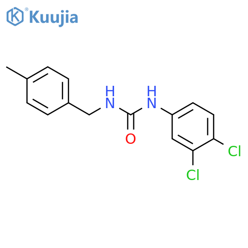 UREA, N-(3,4-DICHLOROPHENYL)-N'-[(4-METHYLPHENYL)METHYL]- structure