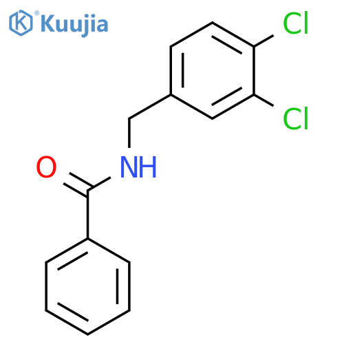 Benzamide, N-[(3,4-dichlorophenyl)methyl]- structure