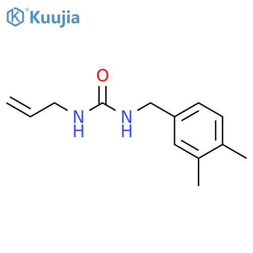 Urea, N-[(3,4-dimethylphenyl)methyl]-N'-2-propenyl- structure
