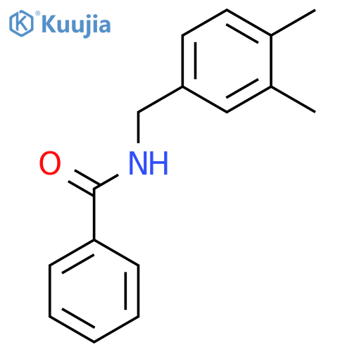 Benzamide, N-[(3,4-dimethylphenyl)methyl]- structure