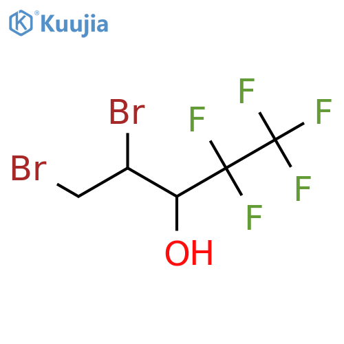 3-PENTANOL, 4,5-DIBROMO-1,1,1,2,2-PENTAFLUORO- structure