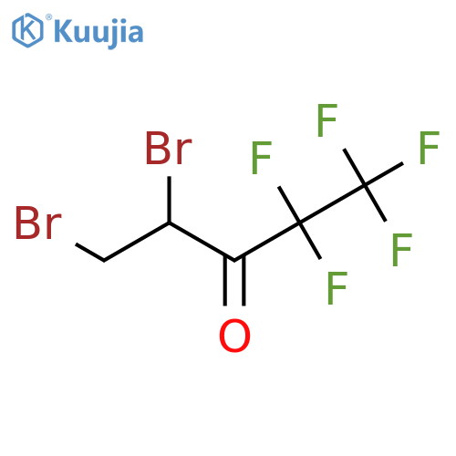 3-Pentanone, 4,5-dibromo-1,1,1,2,2-pentafluoro- structure