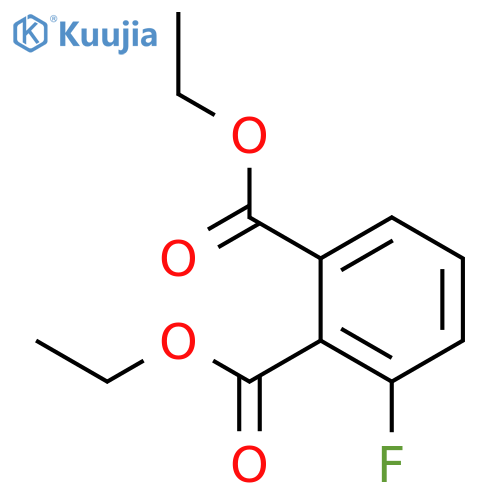 Diethyl 3-fluorophthalate structure