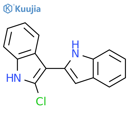 2,3'-Bi-1H-indole, 2'-chloro- structure