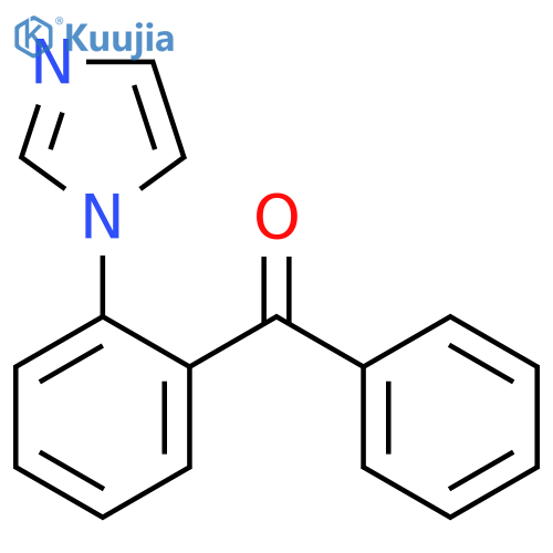 Methanone, [2-(1H-imidazol-1-yl)phenyl]phenyl- structure