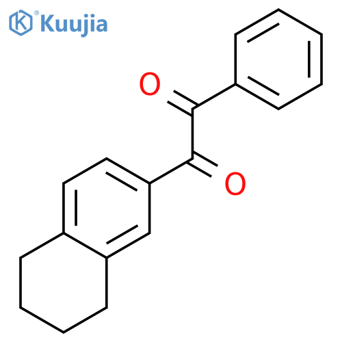 Ethanedione, phenyl(5,6,7,8-tetrahydro-2-naphthalenyl)- structure