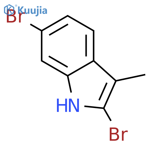 2,6-Dibromo-3-methyl-1H-indole structure