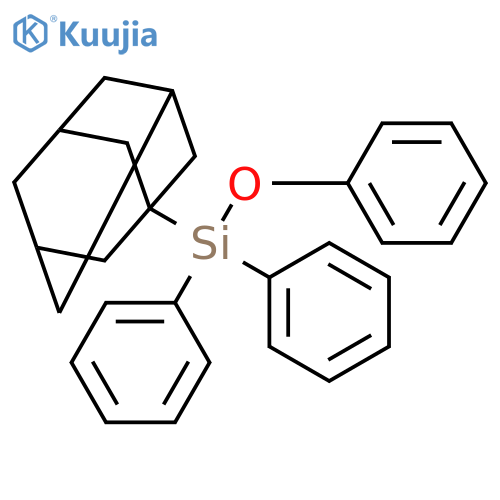 Silane, phenoxydiphenyltricyclo[3.3.1.13,7]dec-1-yl- structure