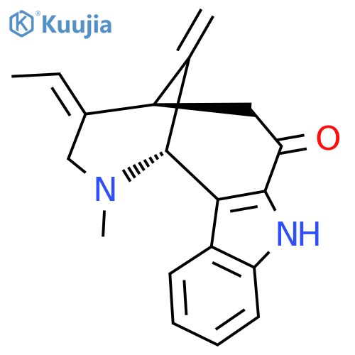 (1R,13S,14Z)-14-Ethylidene-16-methyl-17-methylidene-9,16-diazatetracyclo[11.3.1.02,10.03,8]heptadeca-2(10),3,5,7-tetraen-11-one structure