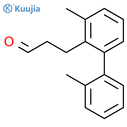 [1,1'-BIPHENYL]-2-PROPANAL, 2',3-DIMETHYL- structure