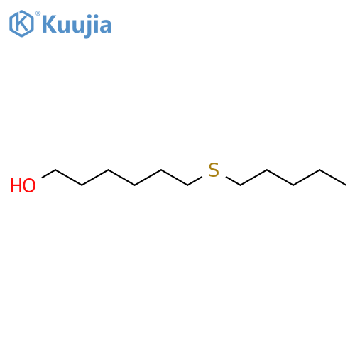 1-Hexanol, 6-(pentylthio)- structure