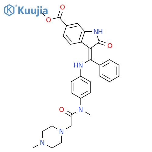 Nintedanib structure