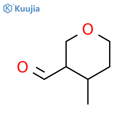 2H-Pyran-3-carboxaldehyde, tetrahydro-4-methyl- structure