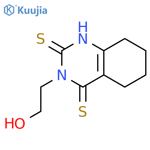 3-(2-Hydroxyethyl)-5,6,7,8-tetrahydroquinazoline-2,4(1H,3H)-dithione structure