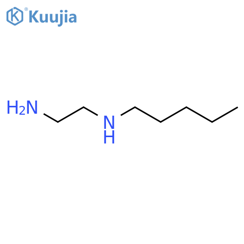 1,2-ETHANEDIAMINE, N-PENTYL- structure