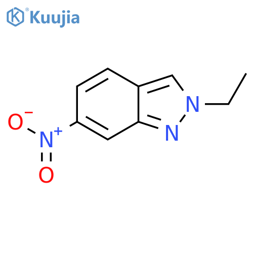 2H-Indazole, 2-ethyl-6-nitro- structure