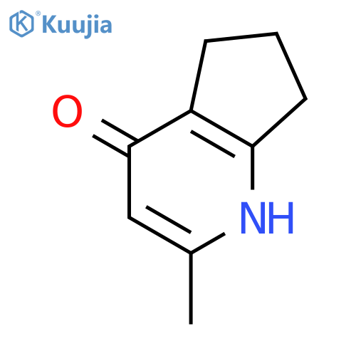 1,5,6,7-tetrahydro-2-methyl-4H-Cyclopenta[b]pyridin-4-one structure