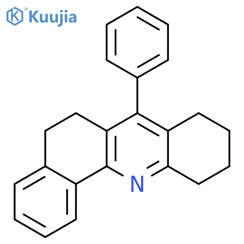 Benz[c]acridine, 5,6,8,9,10,11-hexahydro-7-phenyl- structure