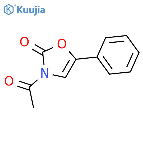 3-Acetyl-5-phenyl-1,3-oxazol-2(3H)-one structure