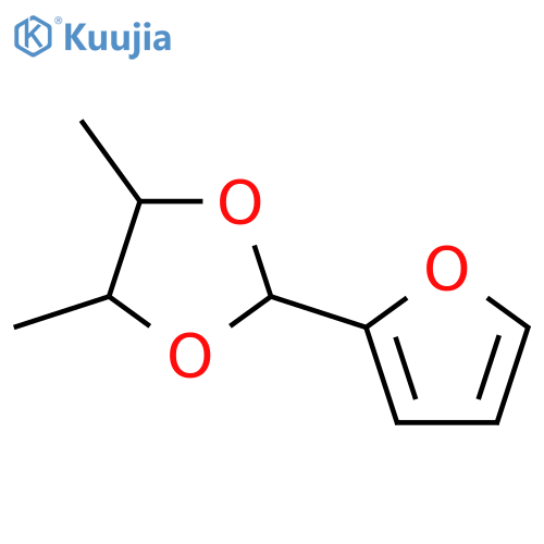 1,3-Dioxolane,2-(2-furanyl)-4,5-dimethyl- structure