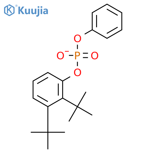 di-tert-butylphenyl phenyl phosphate structure