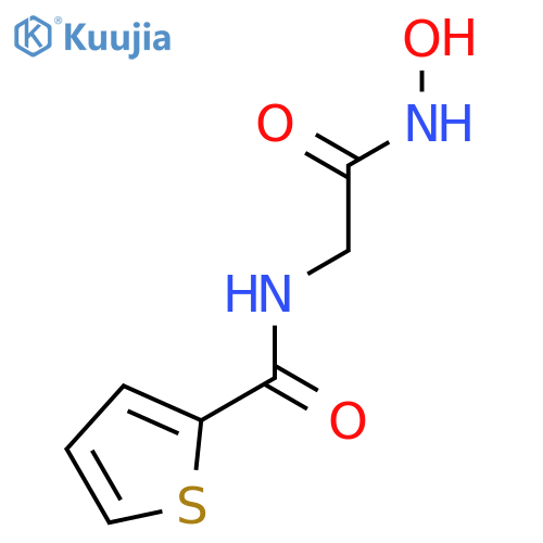 N-[2-(hydroxyamino)-2-oxoethyl]thiophene-2-carboxamide structure