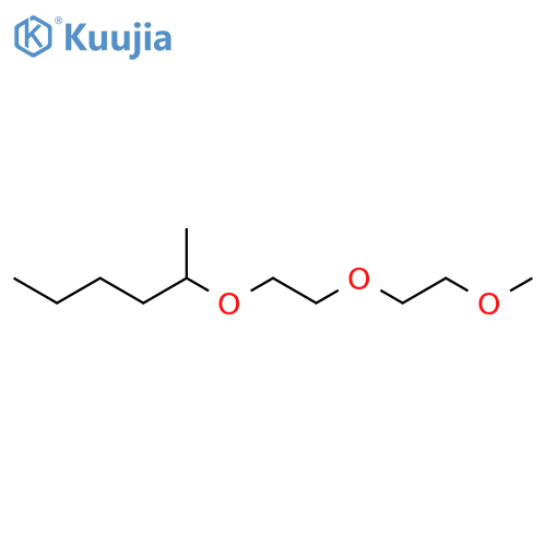 Hexane, 2-[2-(2-methoxyethoxy)ethoxy]- structure