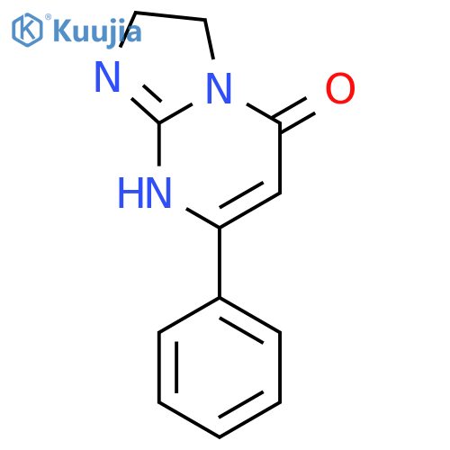 7-phenyl-2,8-dihydroimidazo[1,2-a]pyrimidin-5(3H)-one structure