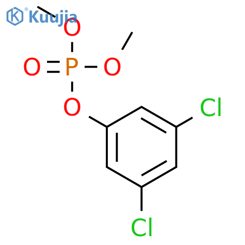 PHOSPHORIC ACID, 3,5-DICHLOROPHENYL DIMETHYL ESTER structure